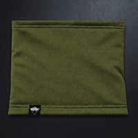 Army Green Basecamp Gaiter on matching concrete background