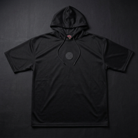 Black Shred Shirt angled front