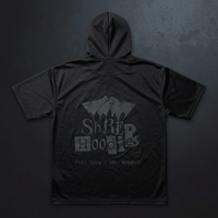 Black Shred Shirt back