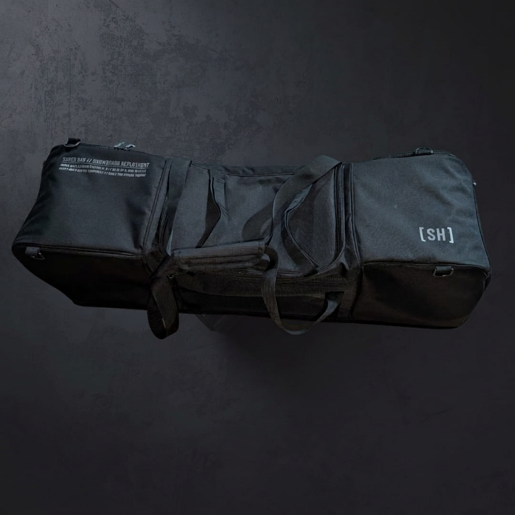 Cleaned Shred Bag angled overhead view with original background