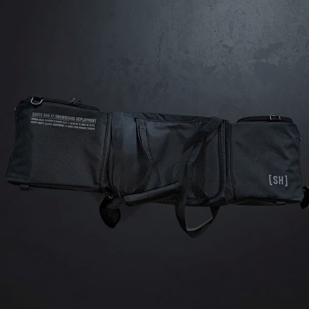 Cleaned Shred Bag overhead view with original background